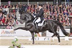 <b>Moorlands Totilas</b> e. Gribaldi
Sejrede med rekordhøje 92,3% i World Cuppens Grand
Prix Kür i Olympia i London